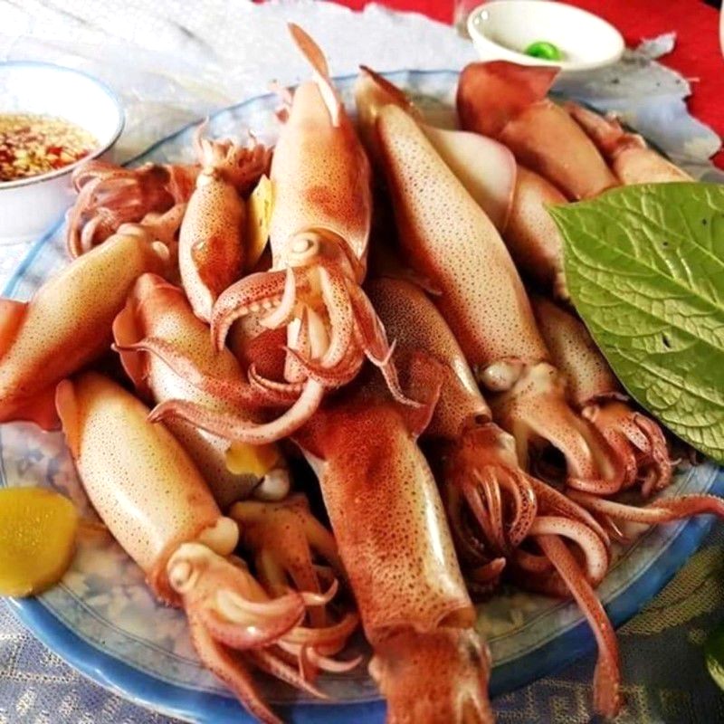 Mực nhảy Quảng Bình