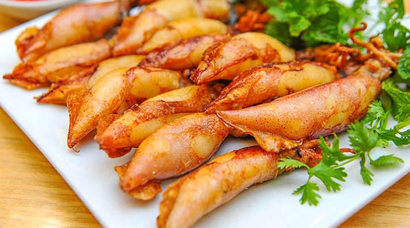 Mực nhảy Quảng Bình
