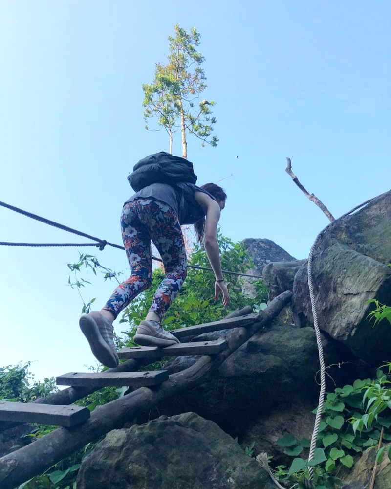Thác gió Vườn Thực Vật Phong Nha