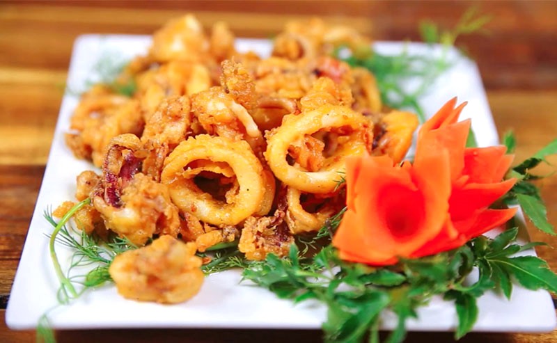 Mực nhảy Quảng Bình
