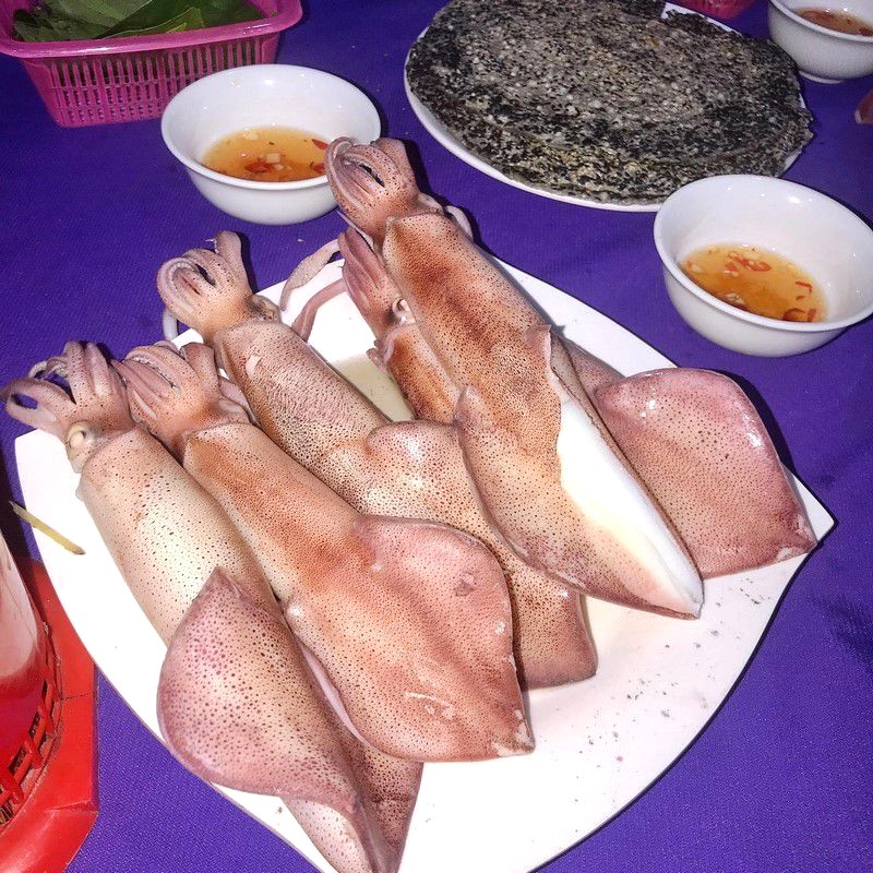 Mực nhảy Quảng Bình
