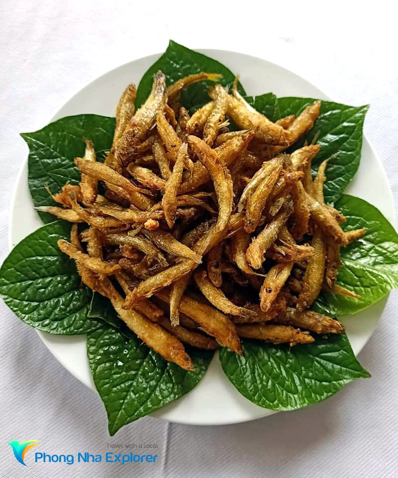 Cá bống Phong Nha giòn ngon