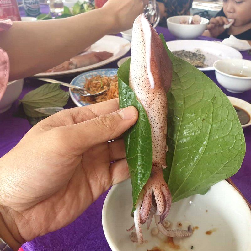 Mực nhảy Quảng Bình