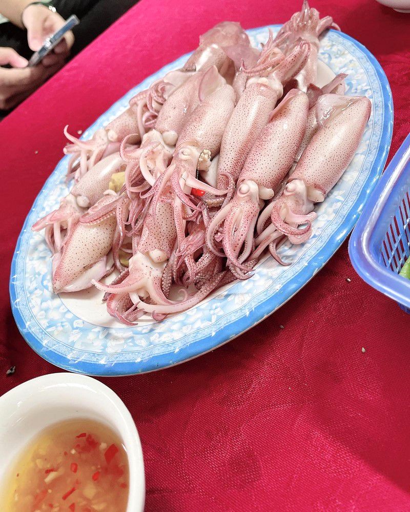 Mực nhảy Quảng Bình