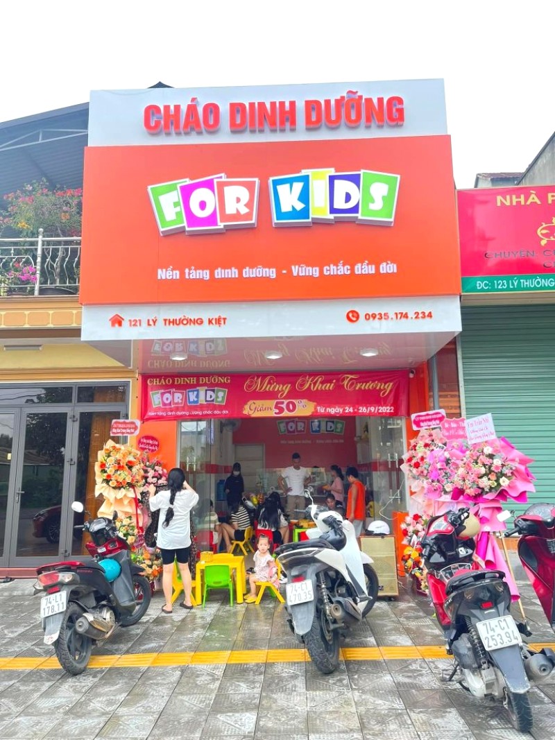 Cháo dinh dưỡng ngon ở Đồng Hới - Quảng Bình