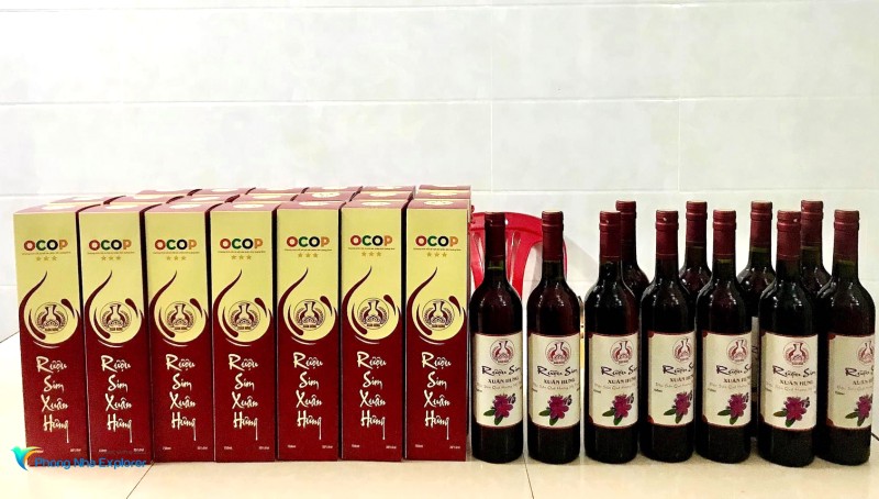 Rượu Sim Xuân Hưng đạt chuẩn OCOP.