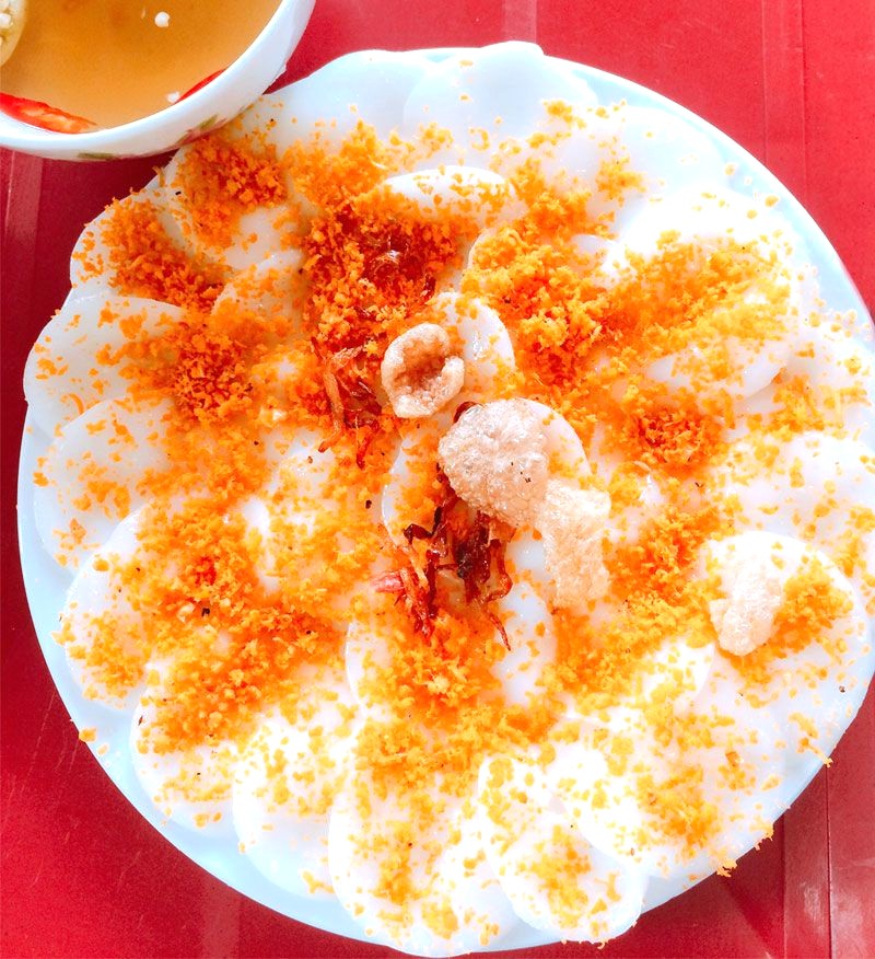 Một đĩa Bánh bèo Quảng Bình