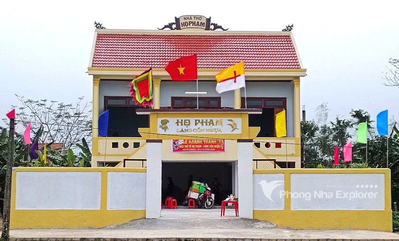 Nhà thờ họ Phạm ở làng Cồn Ngựa
