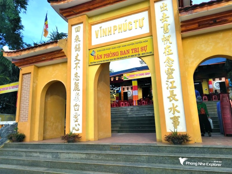 Chùa Vĩnh Phúc Quảng Bình