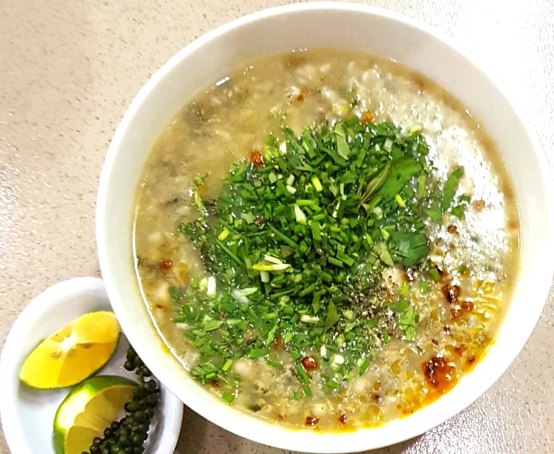 Cháo Hàu ở Đồng Hới