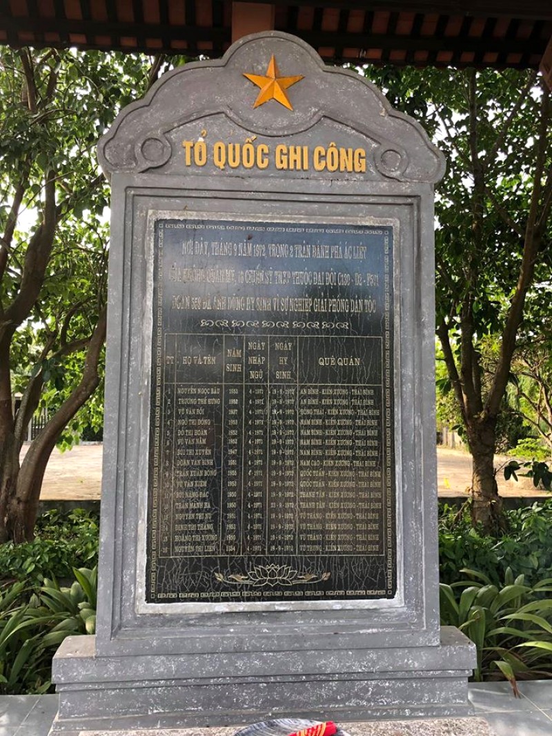 Đền tưởng niệm Trường Sơn, Bến phà Long Đại (Quảng Bình)