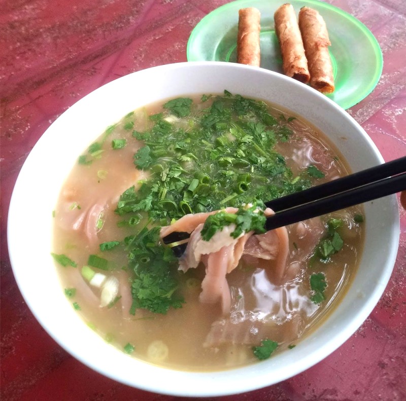 Cháo canh gạo lứt Đồng Hới