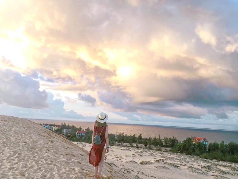 Phiêu lưu sa mạc tại Cồn Cát Quang Phú.