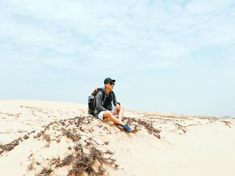 Phiêu lưu sa mạc tại Cồn Cát Quang Phú.