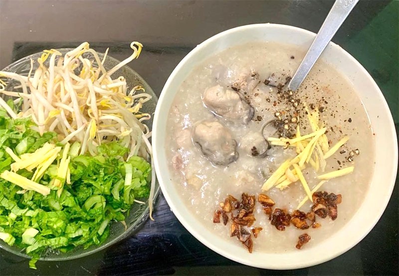 Cháo hàu Quảng Bình - ngon tuyệt!