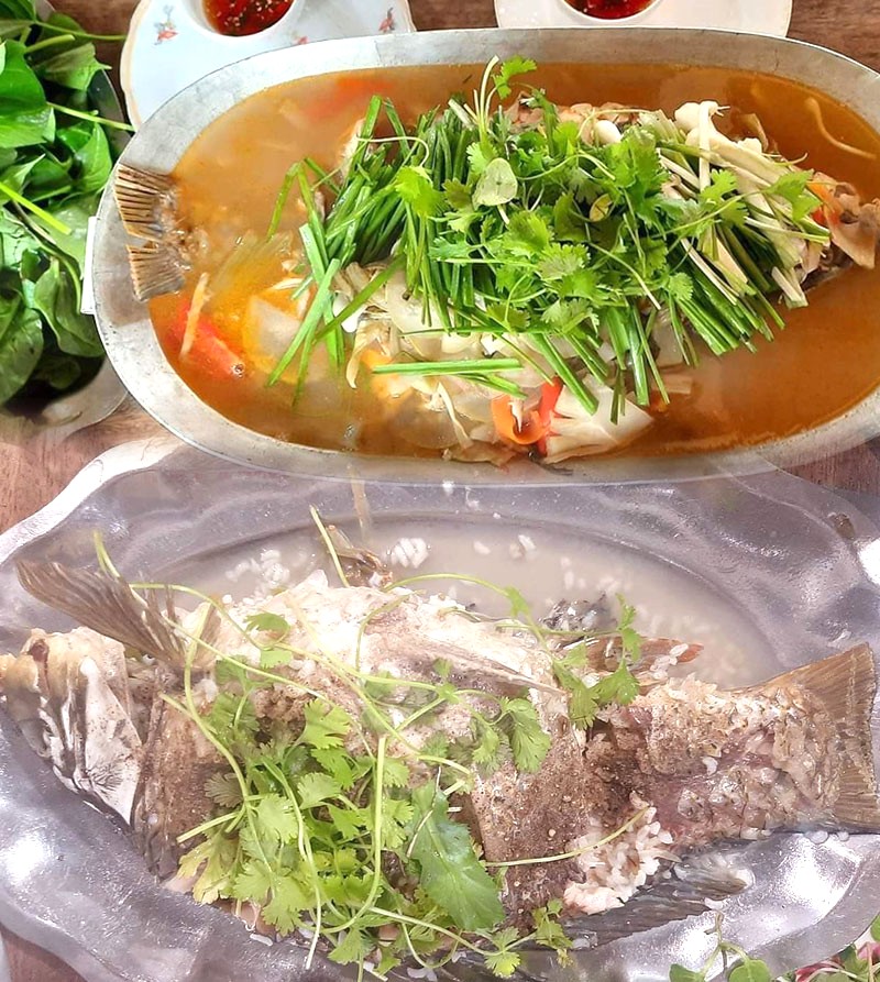 Cháo cá Bàu Sen, đặc sản Quảng Bình.
