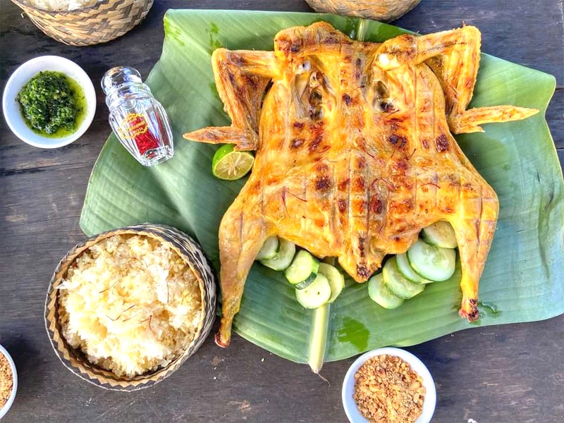 Gà nướng muối ớt Quảng Bình - ngon tuyệt!