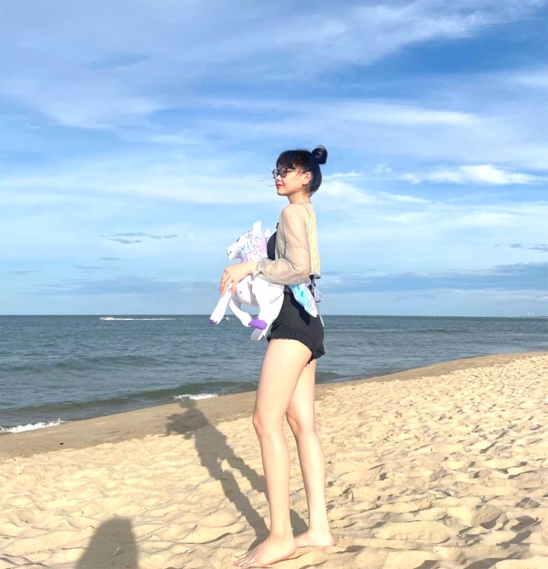 Tắm biển Nhật Lệ, Quảng Bình