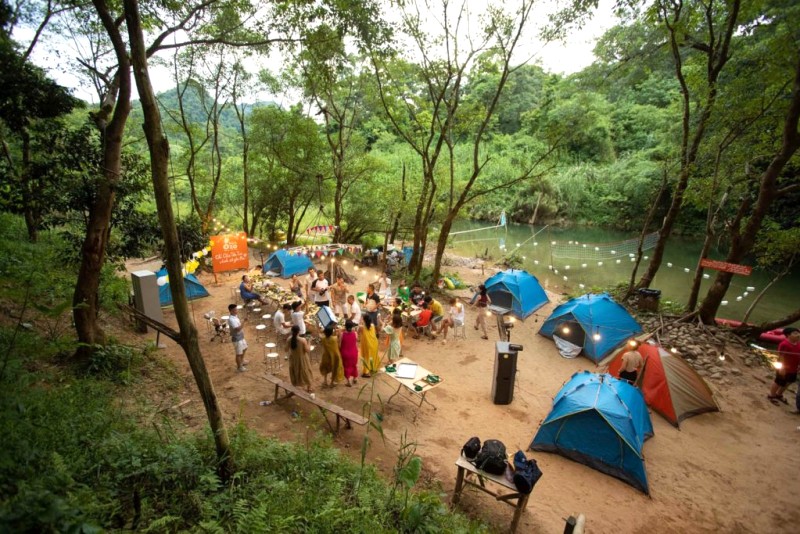 Cắm trại công viên OZo