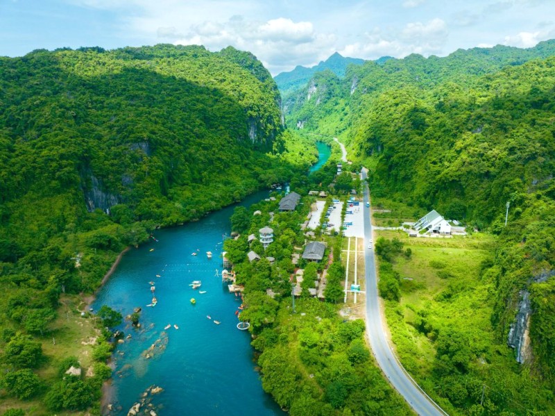 Hava Quảng Bình từ trên cao.