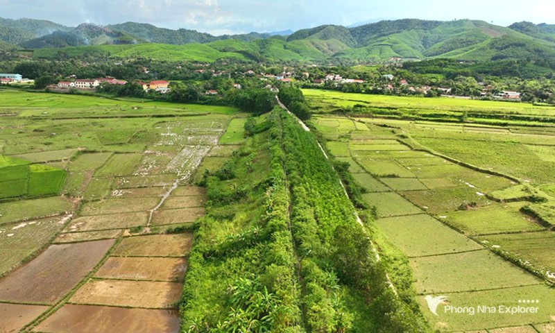 Nền đường sắt ở Xã Thanh Lạng