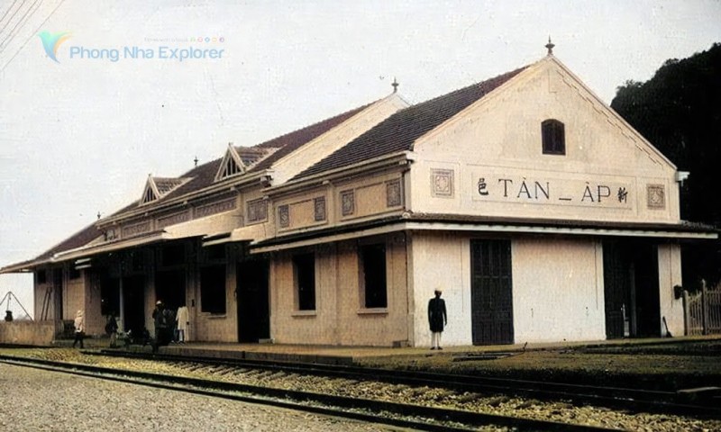 Hình ảnh Ga Tân Ấp xưa