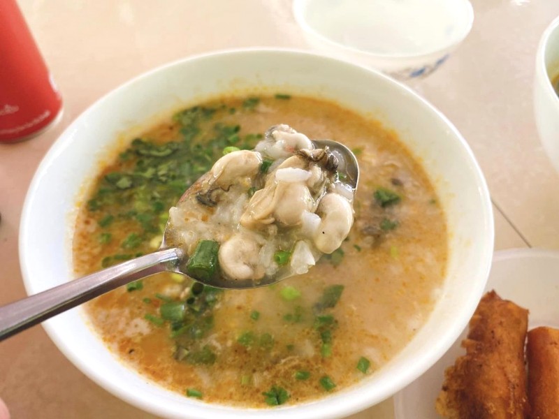 Hàu mượt, gạo ngậy.