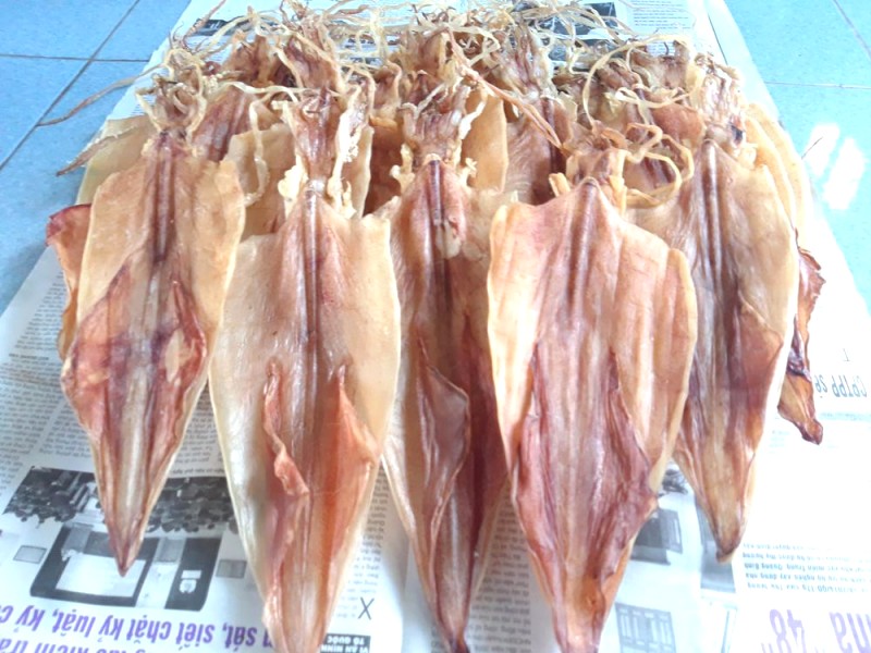 Bí quyết chọn mực khô Quảng Bình ngon