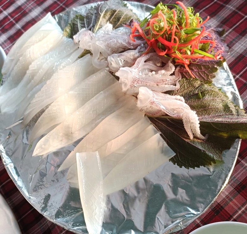 Mực nhảy Quảng Bình tươi ngon