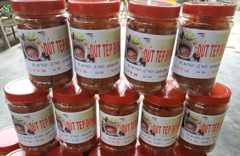 Nhút tép Lệ Thủy: Cay nồng, thơm ngon!