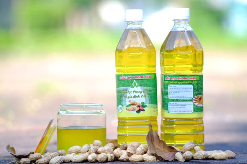Dầu lạc Quảng Bình đặc sản