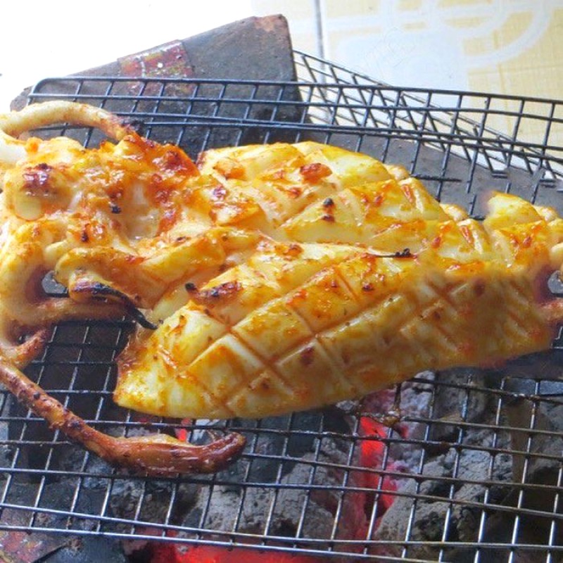 Mực một nắng Quảng Bình