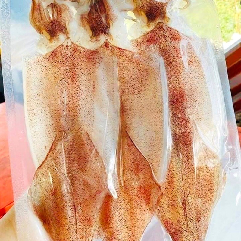 Mực một nắng Quảng Bình