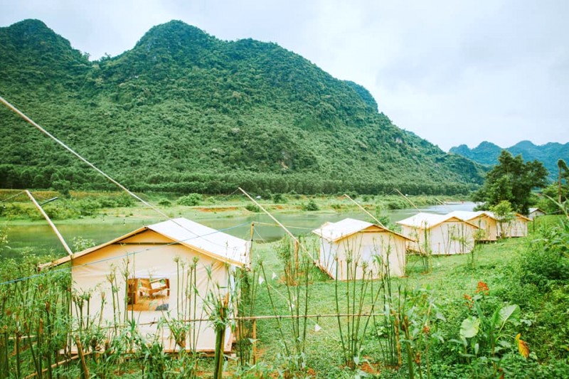 Phong Nha Glamping: Cắm trại tuyệt đẹp Quảng Bình