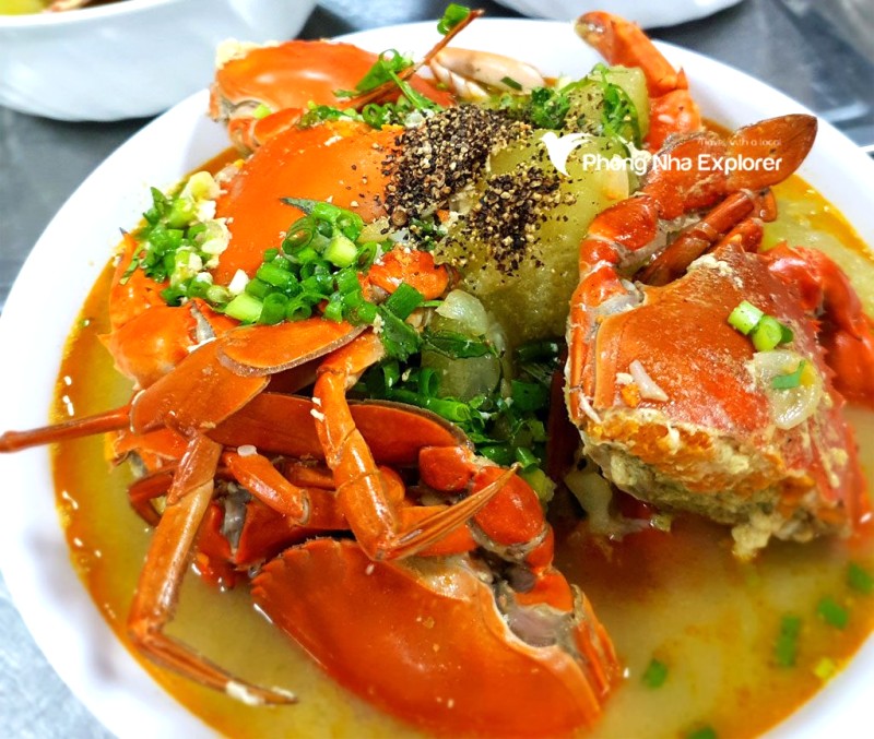 Cua hầm bí đao Quảng Bình