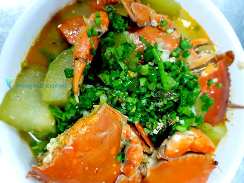 cua om bí đao Quảng Bình