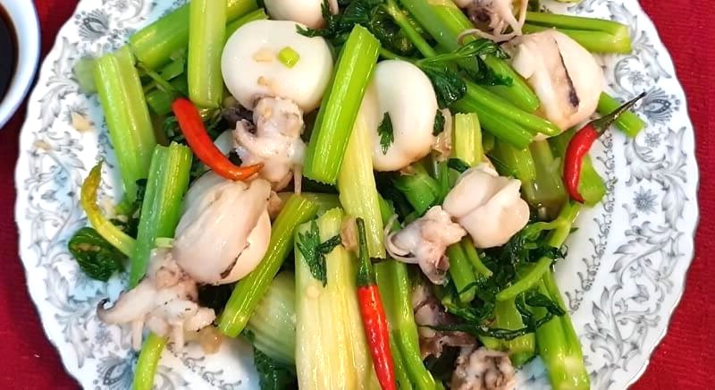 Mực một nắng Quảng Bình
