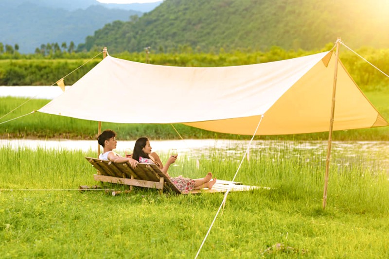 Phong Nha Glamping: Cắm trại tuyệt đẹp ở Quảng Bình.